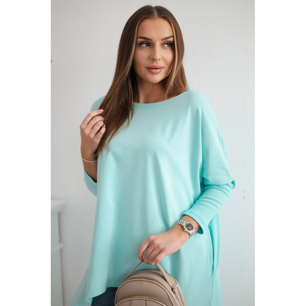 Mėtinė oversize palaidinė nuotrauka Mėtinė oversize palaidinė nuotrauka