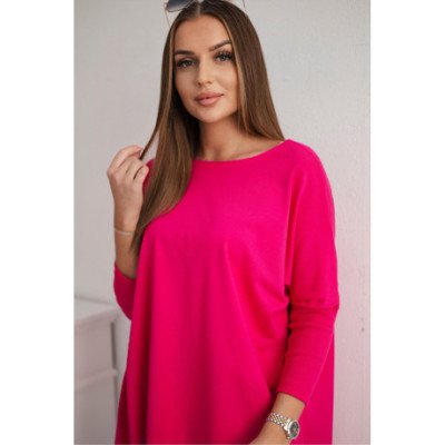 Šviesiai rožinė oversize palaidinė nuotrauka