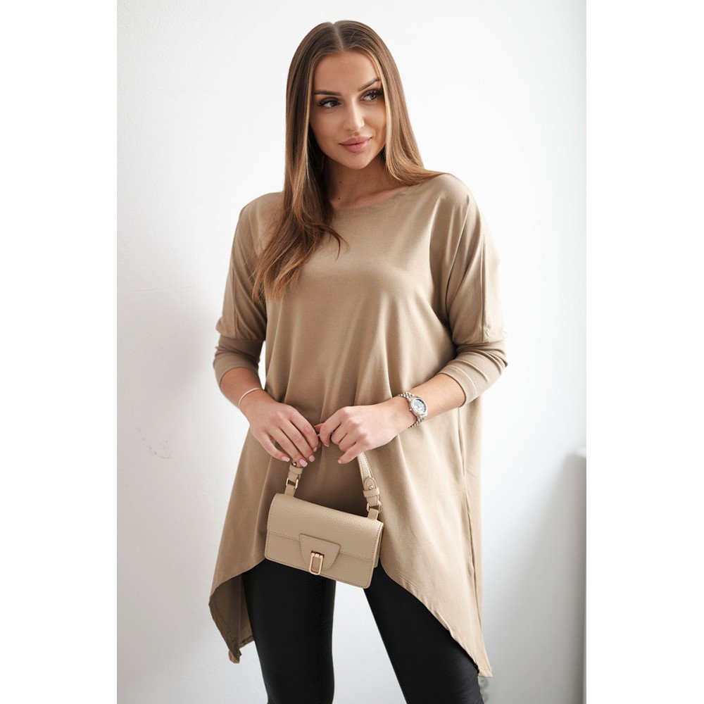 Rusva oversize palaidinė nuotrauka Rusva oversize palaidinė nuotrauka