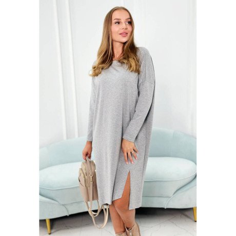 Pilka oversize suknelė nuotrauka