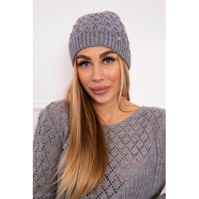 Balta  kepurė Irmina K333 nuotrauka