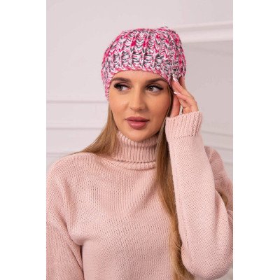 Tamsiai kreminė  kepurė Uliana K408 nuotrauka