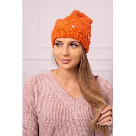 Oranžinė  kepurė Ramona K383 nuotrauka
