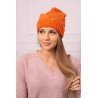 Oranžinė  kepurė Ramona K383 nuotrauka